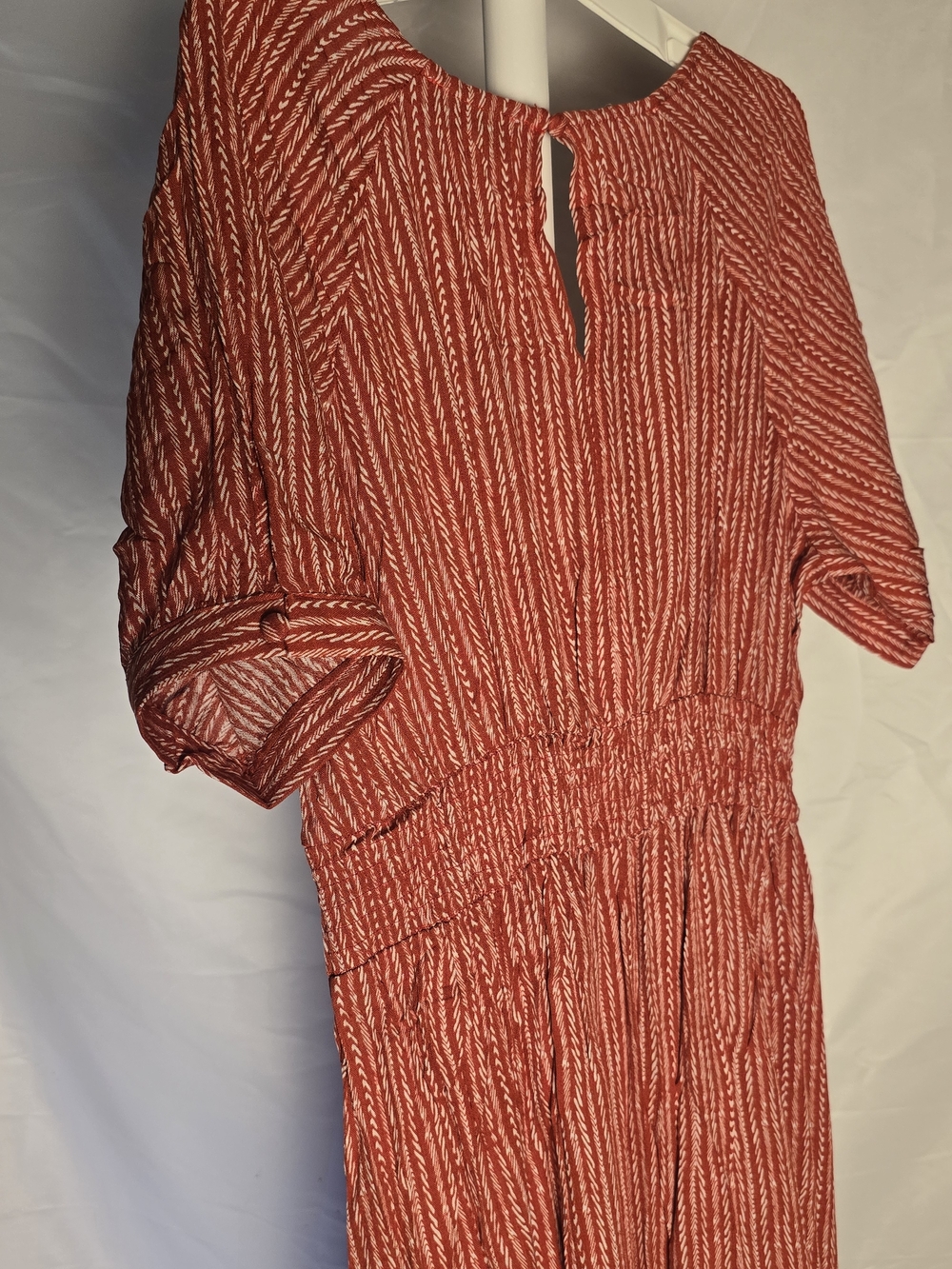Hayden Red Tie-Front Maxi Dress - Picture 11 of 15
